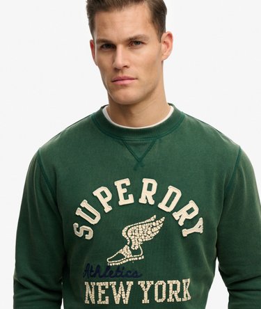 Vintage Athletic Crew Sweatshirt Image 4