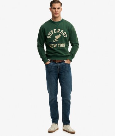 Vintage Athletic Crew Sweatshirt Image 3