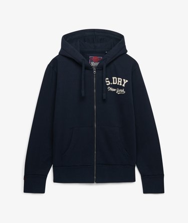 Sweat &agrave; capuche zipp&eacute; Vintage Athletic Image 7