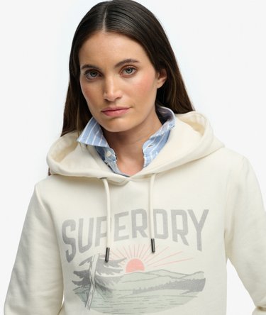 Retro Outdoor Relaxed Hoodie Image 4