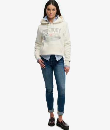 Retro Outdoor Relaxed Hoodie Image 3