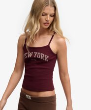 Athletic Essentials Graphic Print Cami Top