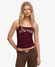 Athletic Essentials Graphic Print Cami Top