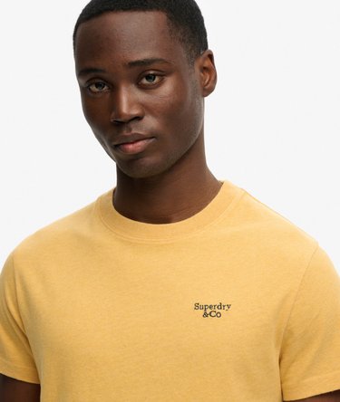 Essential Serif Logo Embroidered T-Shirt Image 4