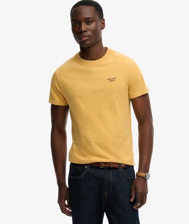 Essential Serif Logo Embroidered T-Shirt Image 2