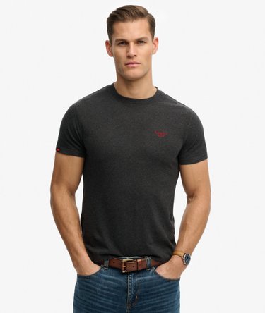 Essential Serif Logo Embroidered T-Shirt Image 2
