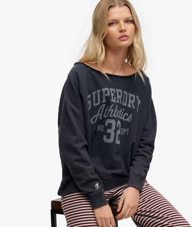 Athletic Essentials Bardot Crew Sweatshirt Image 2