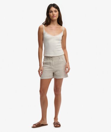 Athletic Essentials V Neck Pointelle Cami Top Image 3