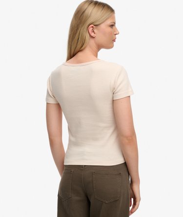 Athletic Essentials Striped Short Sleeve Top Image 5