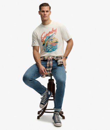 Lockeres Maritime T-Shirt Image 2