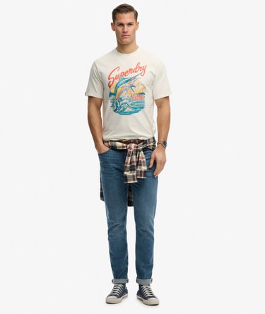 Lockeres Maritime T-Shirt Image 3