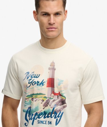 Lockeres Maritime T-Shirt Image 4