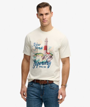 Lockeres Maritime T-Shirt Image 1