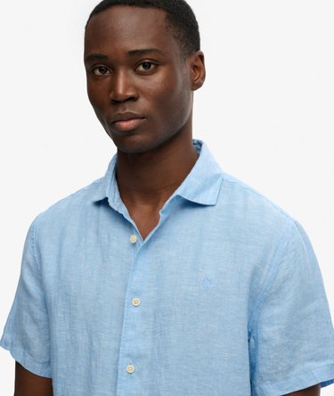 Riviera Short Sleeve Linen Shirt Image 4