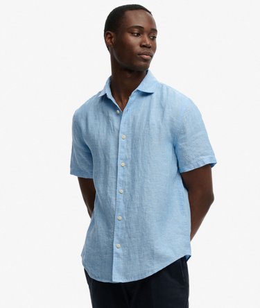Riviera Short Sleeve Linen Shirt Image 2