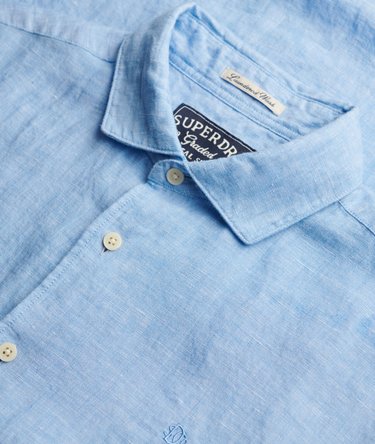Riviera Short Sleeve Linen Shirt Image 6