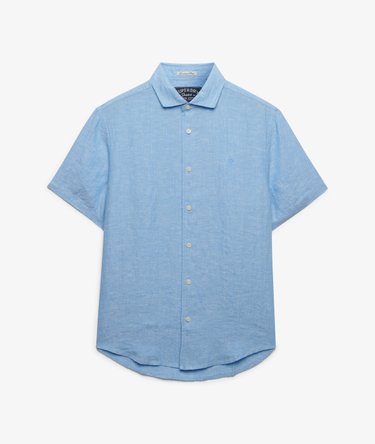 Riviera Short Sleeve Linen Shirt Image 7