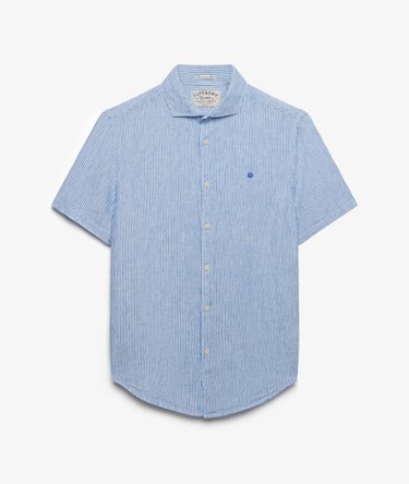 Riviera Short Sleeve Linen Shirt Image 7