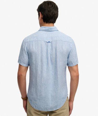 Riviera Short Sleeve Linen Shirt Image 5