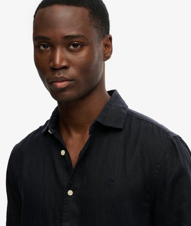 Riviera Short Sleeve Linen Shirt Image 4