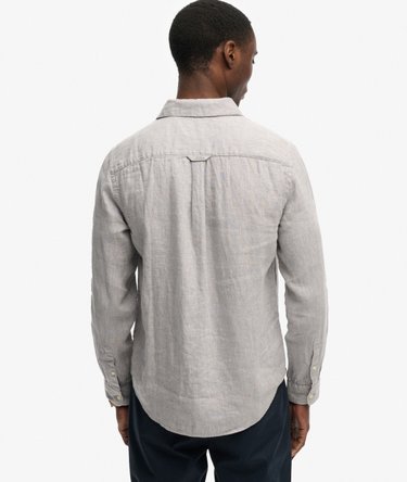 Riviera Long Sleeve Linen Shirt Image 5