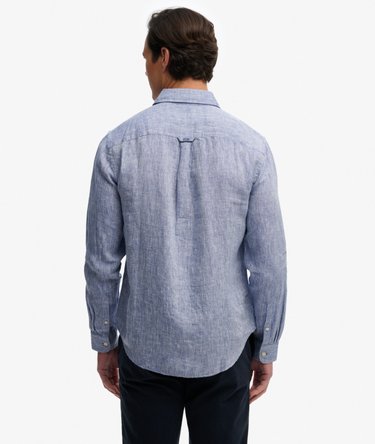 Riviera Long Sleeve Linen Shirt Image 5