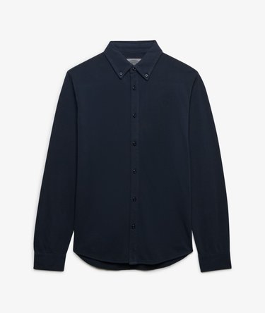 Chemise &agrave; manches longues Vintage Destroy Piqu&eacute; Image 7