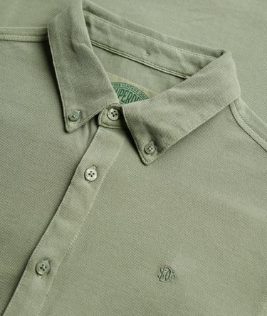 Chemise &agrave; manches longues Vintage Destroy Piqu&eacute; Image 6