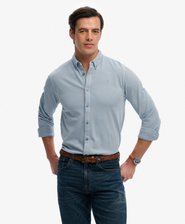 Camicia a Maniche Lunghe Piqu&eacute; Vintage Destroy