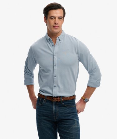 Chemise &agrave; manches longues Vintage Destroy Piqu&eacute; Image 1