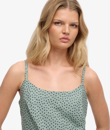 Mini-robe &agrave; bretelles imprim&eacute;e Image 4