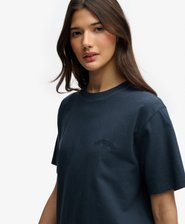 Luźny T-shirt Essential Logo