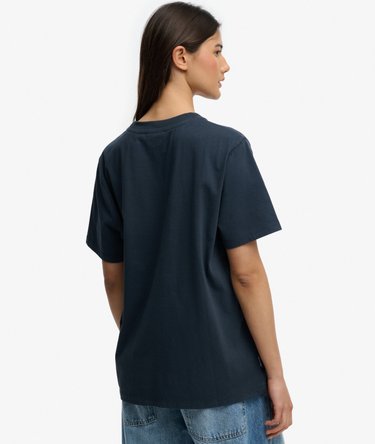 Luźny T-shirt Essential Logo Image 5