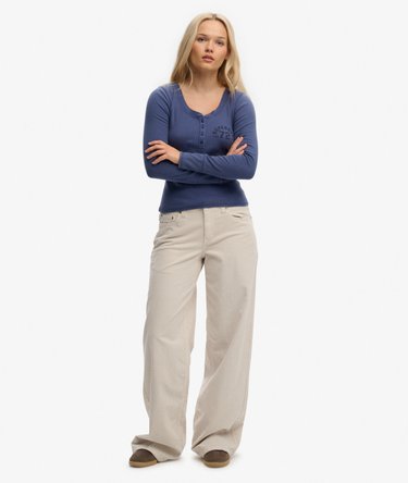 Athletic Langarmshirt mit Knopfleiste Image 3