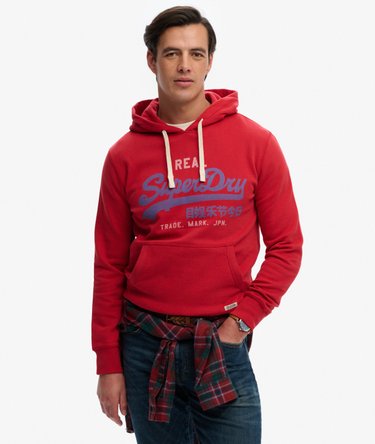 Vintage Logo Classic Hoodie Image 1