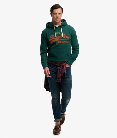 Vintage Logo Classic Hoodie Image 3