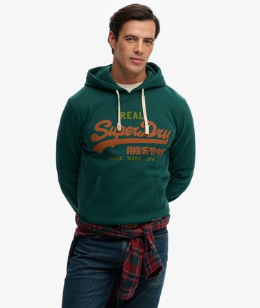 Vintage Logo Classic Hoodie Image 1