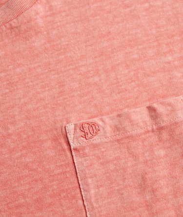 Classic Cotton Linen Pocket T-Shirt Image 6