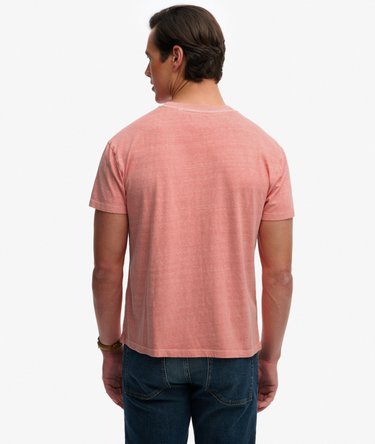 Classic Cotton Linen Pocket T-Shirt Image 5