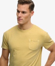 Classic Cotton Linen Pocket T-Shirt