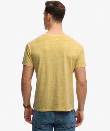 Classic Cotton Linen Pocket T-Shirt Image 5