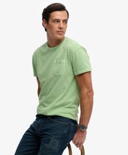 Classic Cotton Linen Pocket T-Shirt