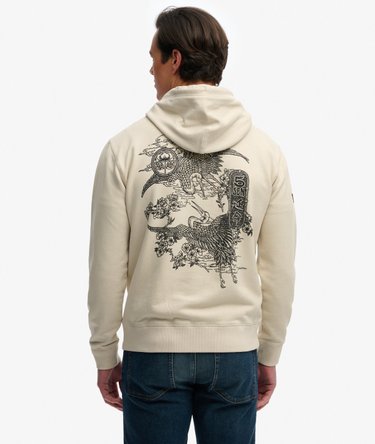 Tokyo Narrative Hoodie in lockerer Passform Image 5