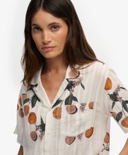 Beach Printed Kurzarmhemd