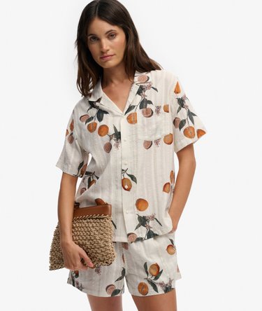 Beach Printed Overhemd met Korte Mouwen Image 2