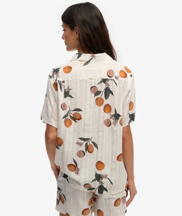 Beach Printed Overhemd met Korte Mouwen Image 5