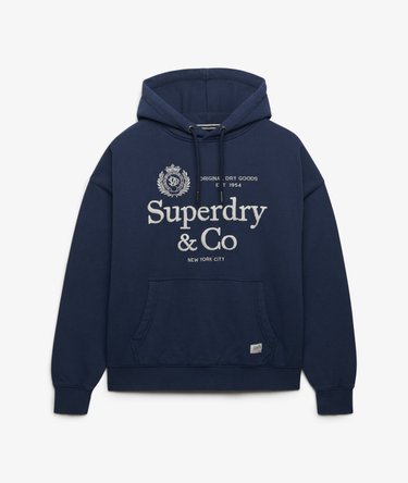 Hoodie Luxe Casual Brod&eacute; Coupe D&eacute;contract&eacute;e Image 7