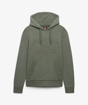 Athletic Embossed Relaxed Hoodie Image 7
