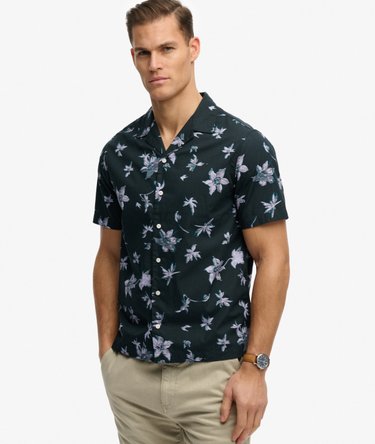 Cabana Print Short Sleeve Shirt Image 1