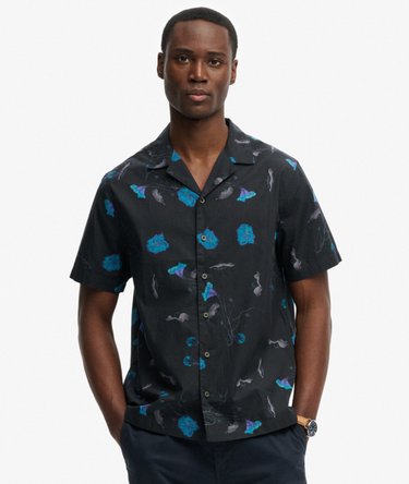 Cabana Print Short Sleeve Shirt Image 1